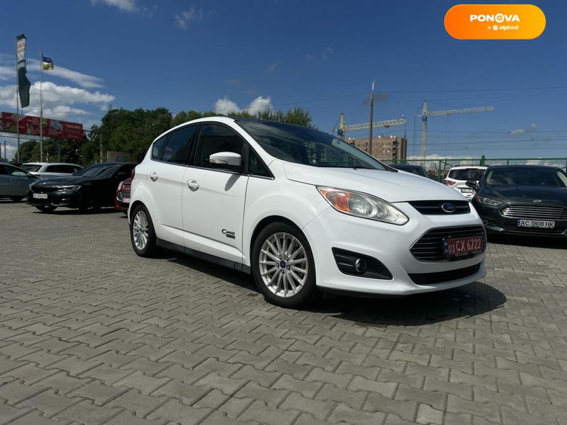 Ford C-Max, 2013, Гібрид (PHEV), 2 л., 174 тис. км, Мінівен, Білий, Луцьк 108837 фото