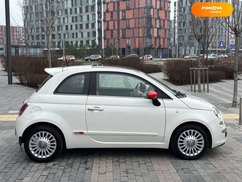 Fiat 500, 2013, Бензин, 1.24 л., 97 тыс. км, Хетчбек, Белый, Киев 31131 фото