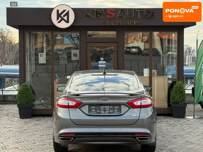 Ford Fusion, 2013 р., Бензин, 100 тис. км, Седан, Сірий, Харків AT-10405399 фото