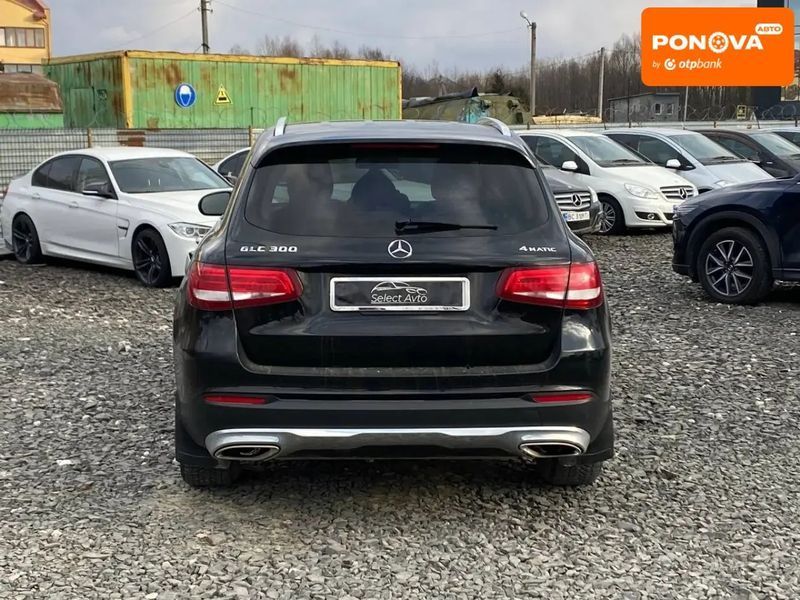 Mercedes-Benz GLC-Class, 2016 р., Бензин, 114 тис. км, Позашляховик / Кросовер, Чорний, Львів AT-10400694 фото