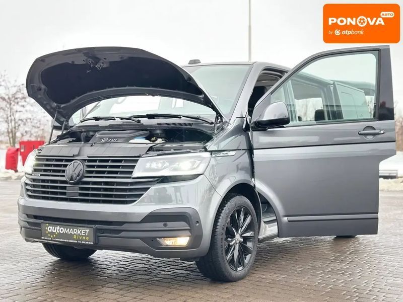 Volkswagen Multivan, 2020 р., Дизель, 235 тис. км, Мінівен, Сірий, Рівне AT-10409510 фото