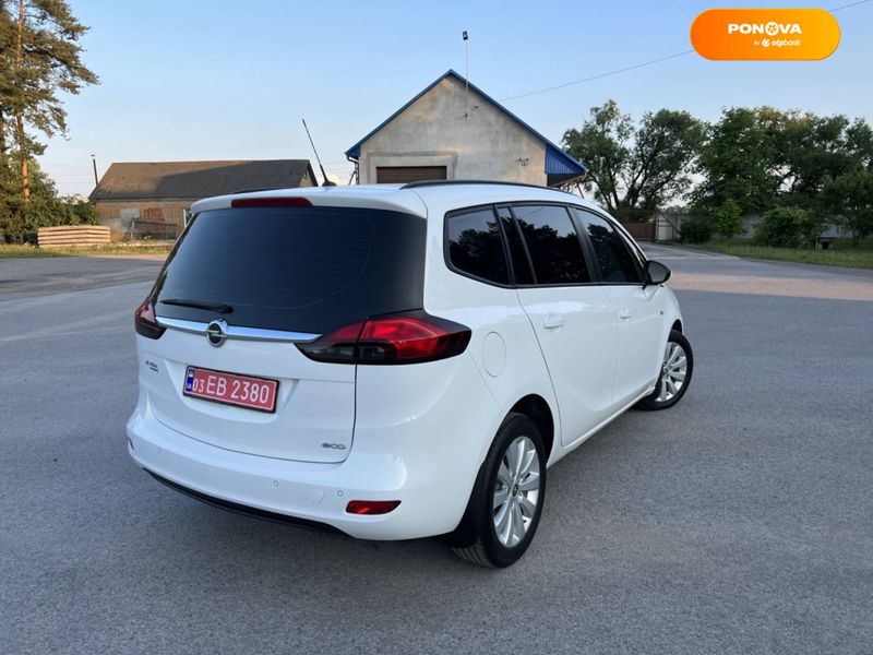 Opel Zafira Tourer, 2014, Газ пропан-бутан / Бензин, 1.6 л., 200 тис. км, Мінівен, Білий, Радивилів Cars-Pr-57474 фото