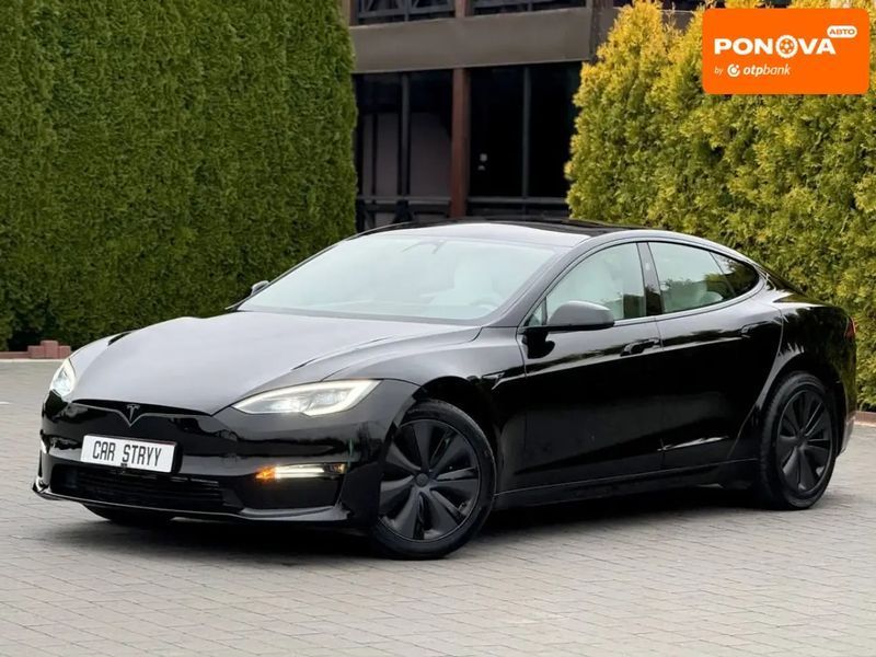 Tesla Model S, 2023 г., Електро, 1 тыс. км, Лифтбек, Чорный, Стрый AT-10406028 фото
