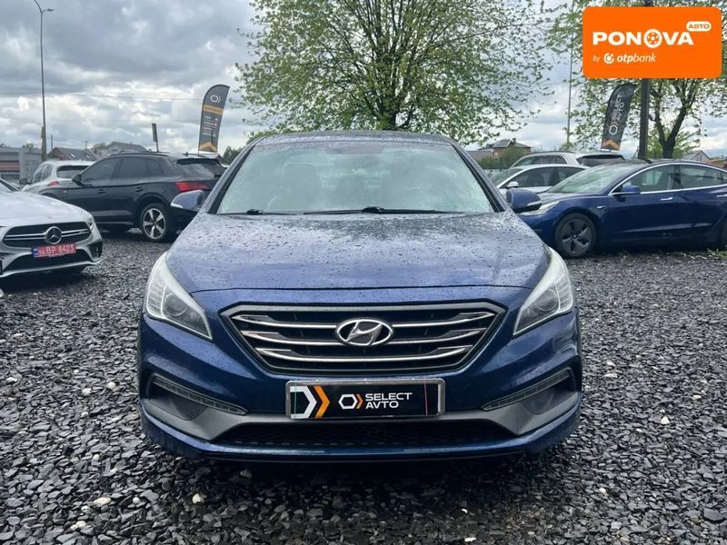Hyundai Sonata, 2016 г., Бензин, 150 тыс. км, Седан, Синий, Львов AT-10417370 фото