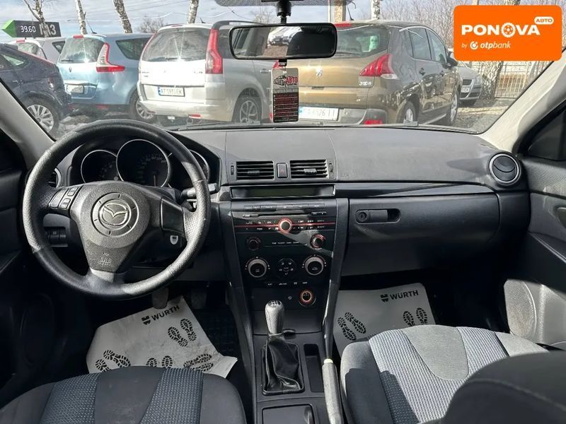 Mazda 3, 2003 р., Бензин, 216 тис. км, Хетчбек, Сірий, Сміла AT-10411567 фото
