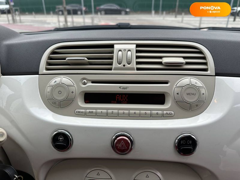 Fiat 500, 2013, Бензин, 1.24 л., 97 тыс. км, Хетчбек, Белый, Киев 31131 фото