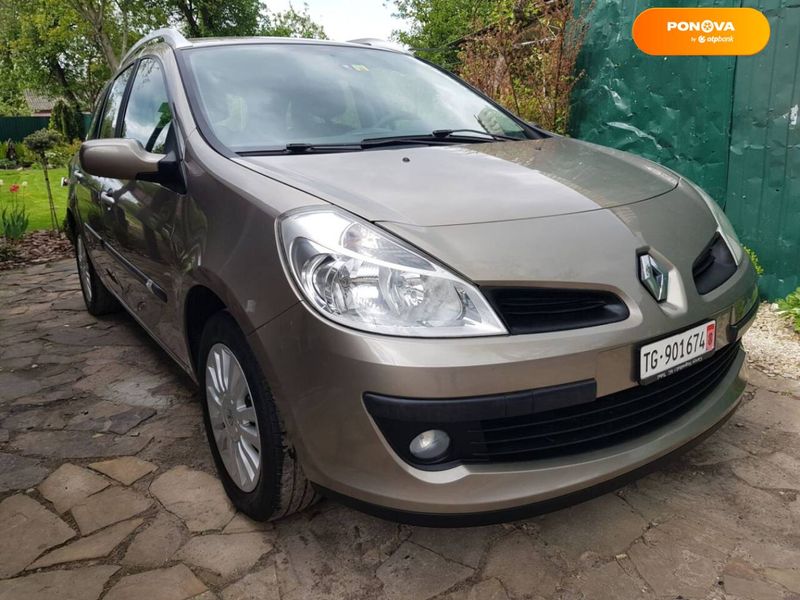 Renault Clio, 2009, Бензин, 1.6 л., 223 тис. км, Універсал, Коричневий, Чернігів Cars-Pr-63807 фото