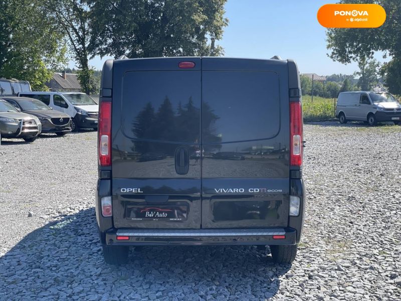 Opel Vivaro, 2014, Дизель, 2 л., 223 тис. км, Вантажний фургон, Чорний, Броди 43692 фото