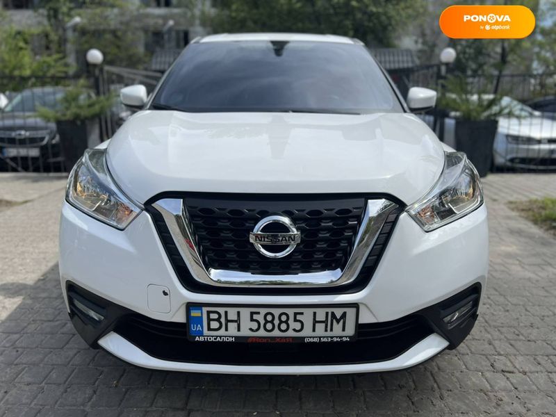 Nissan Kicks, 2020, Бензин, 1.6 л., 40 тис. км, Позашляховик / Кросовер, Білий, Одеса Cars-Pr-61670 фото