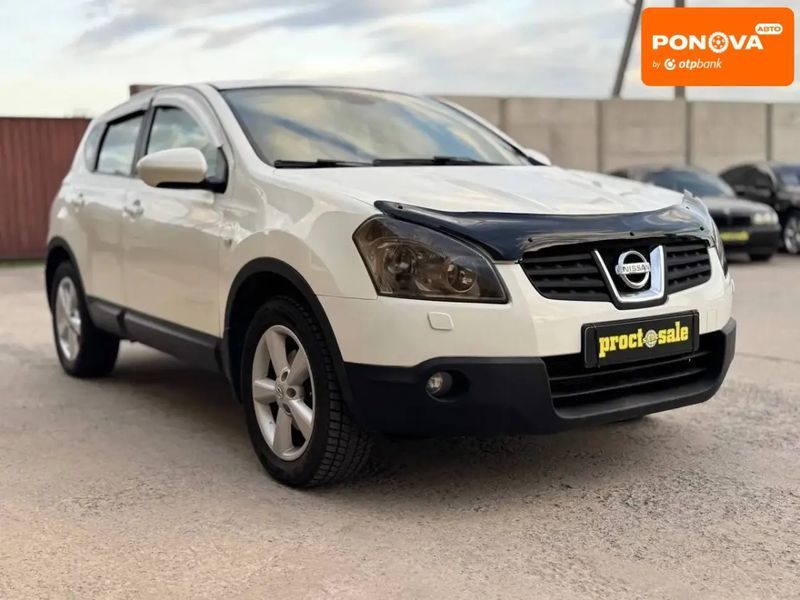 Nissan Qashqai, 2007 р., Газ пропан-бутан / Бензин, 183 тис. км, Позашляховик / Кросовер, Білий, Дніпро (Дніпропетровськ) AT-10417941 фото