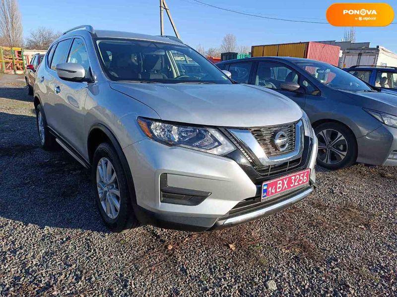 Nissan Rogue, 2018, Бензин, 2.5 л., 49 тис. км, Позашляховик / Кросовер, Сірий, Черкаси 14003 фото