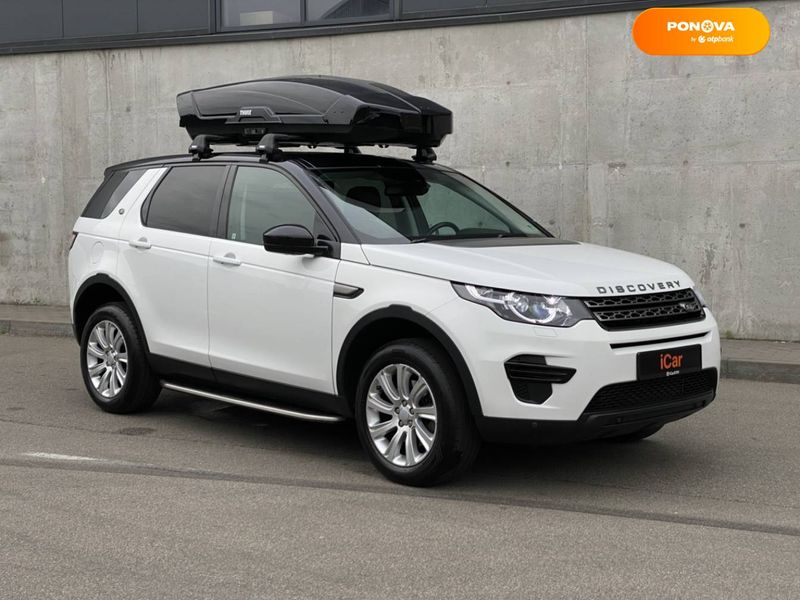 Land Rover Discovery Sport, 2016, Бензин, 2 л., 53 тис. км, Позашляховик / Кросовер, Білий, Київ 107601 фото