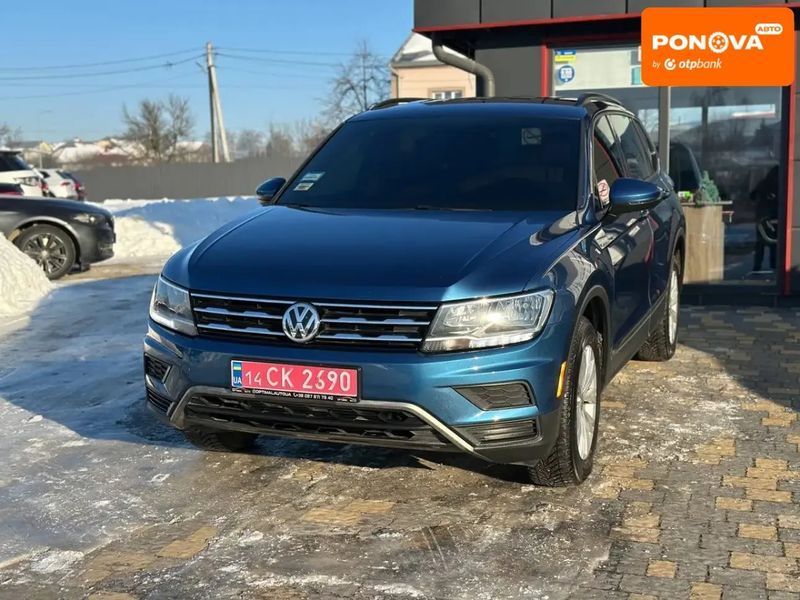 Volkswagen Tiguan, 2020 г., Бензин, 81 тыс. км, Внедорожник / Кроссовер, Синий, Львов AT-10409076 фото