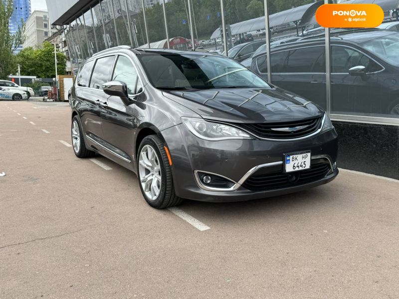 Chrysler Pacifica, 2017, Гибрид (HEV), 3.61 л., 166 тыс. км, Минивен, Серый, Киев 51764 фото