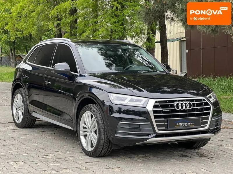 Audi Q5, 2018 р., Бензин, 70 тис. км, Позашляховик / Кросовер, Чорний, Дніпро (Дніпропетровськ) AT-10418071 фото
