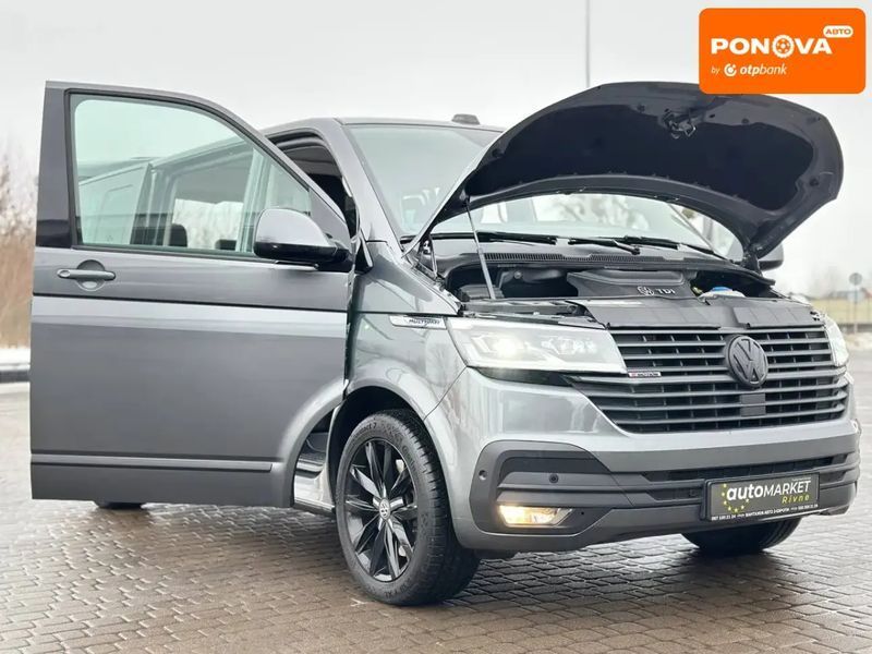 Volkswagen Multivan, 2020 р., Дизель, 235 тис. км, Мінівен, Сірий, Рівне AT-10409510 фото