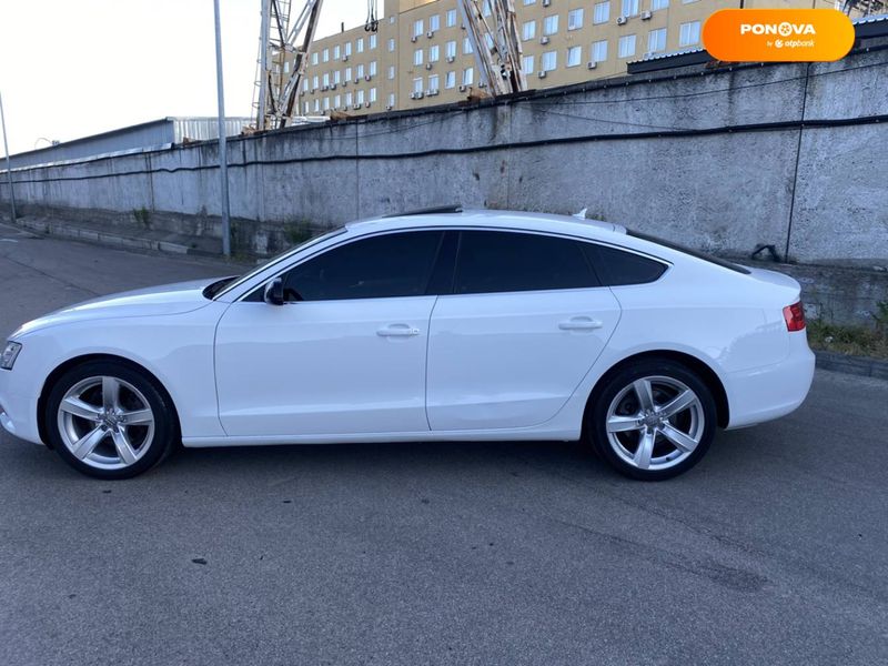 Audi A5 Sportback, 2013, Дизель, 2 л., 129 тис. км, Ліфтбек, Білий, Київ Cars-Pr-61335 фото