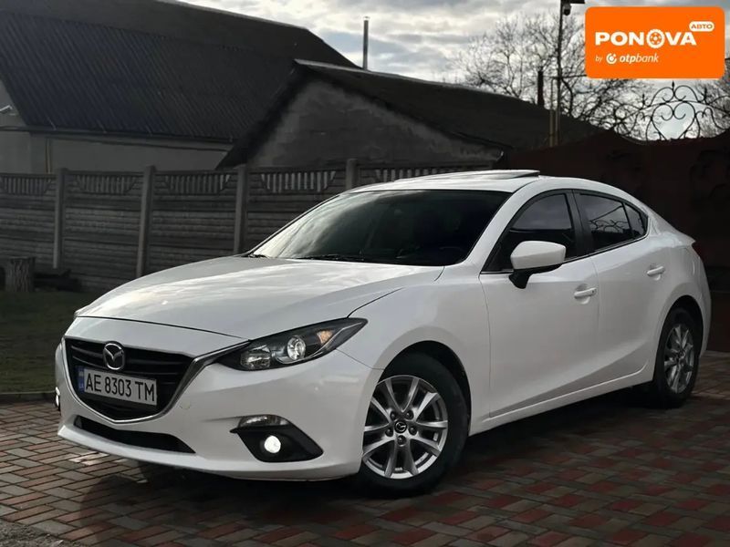 Mazda 3, 2015 г., Бензин, 255 тыс. км, Седан, Белый, Днепр (Днепропетровск) AT-10415314 фото