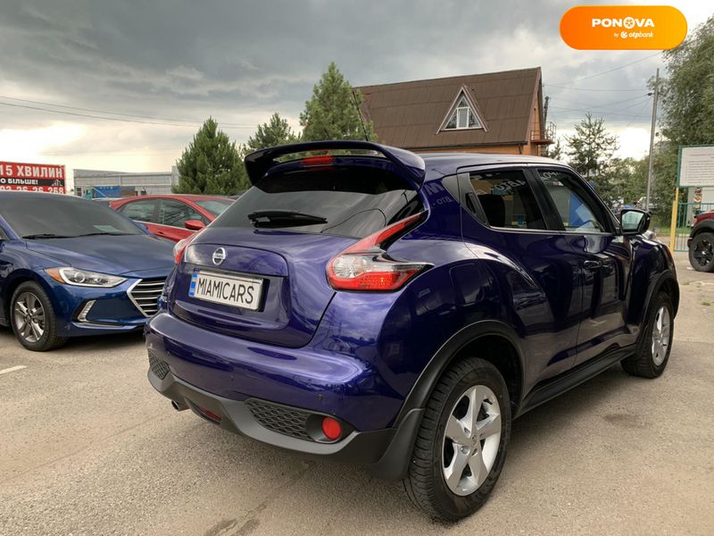 Nissan Juke, 2019, Бензин, 1.6 л., 56 тис. км, Позашляховик / Кросовер, Синій, Харків 103451 фото