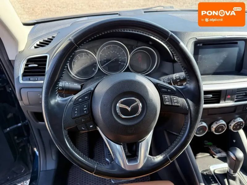 Mazda CX-5, 2016 р., Бензин, 220 тис. км, Позашляховик / Кросовер, Синій, Софіївська Борщагівка AT-10413433 фото