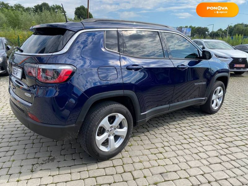 Jeep Compass, 2018, Бензин, 2.36 л., 122 тис. км, Позашляховик / Кросовер, Синій, Львів 106898 фото