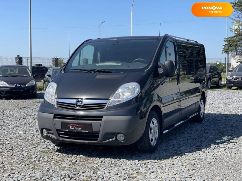 Opel Vivaro, 2014, Дизель, 2 л., 223 тис. км, Вантажний фургон, Чорний, Броди 43692 фото