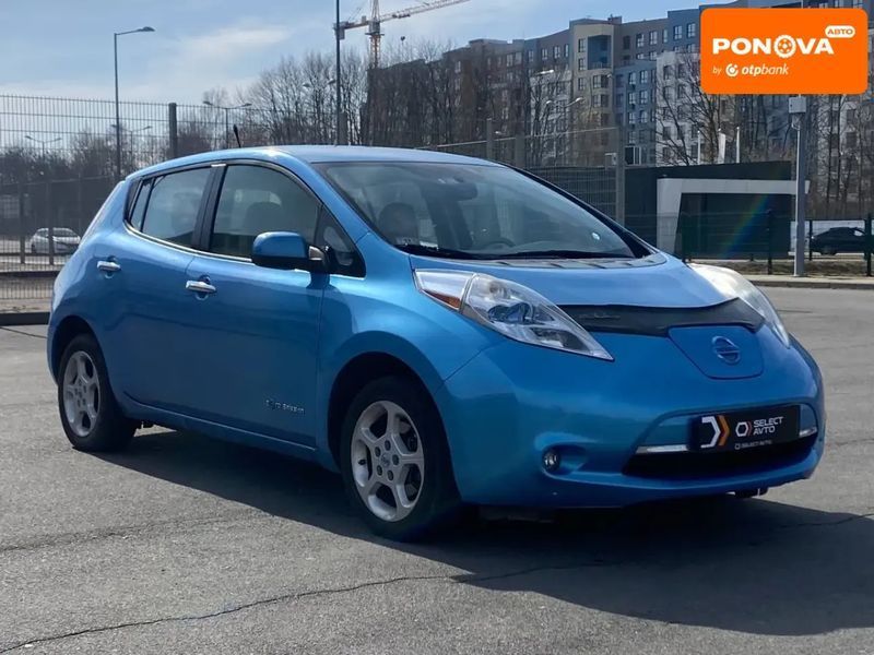 Nissan Leaf, 2012 р., Електро, 119 тис. км, Хетчбек, Синій, Львів AT-10400673 фото