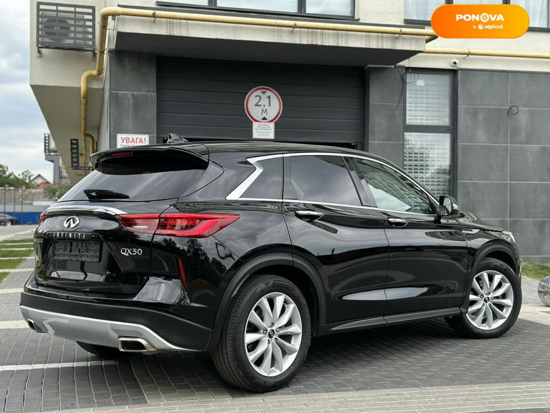 Infiniti QX50, 2018, Бензин, 1.99 л., 59 тис. км, Позашляховик / Кросовер, Чорний, Львів 51709 фото