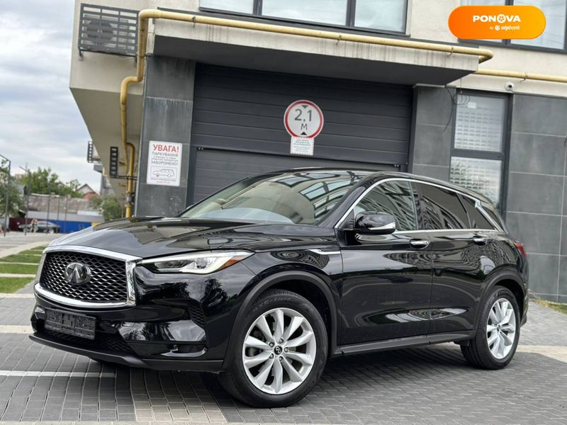 Infiniti QX50, 2018, Бензин, 1.99 л., 59 тис. км, Позашляховик / Кросовер, Чорний, Львів 51709 фото