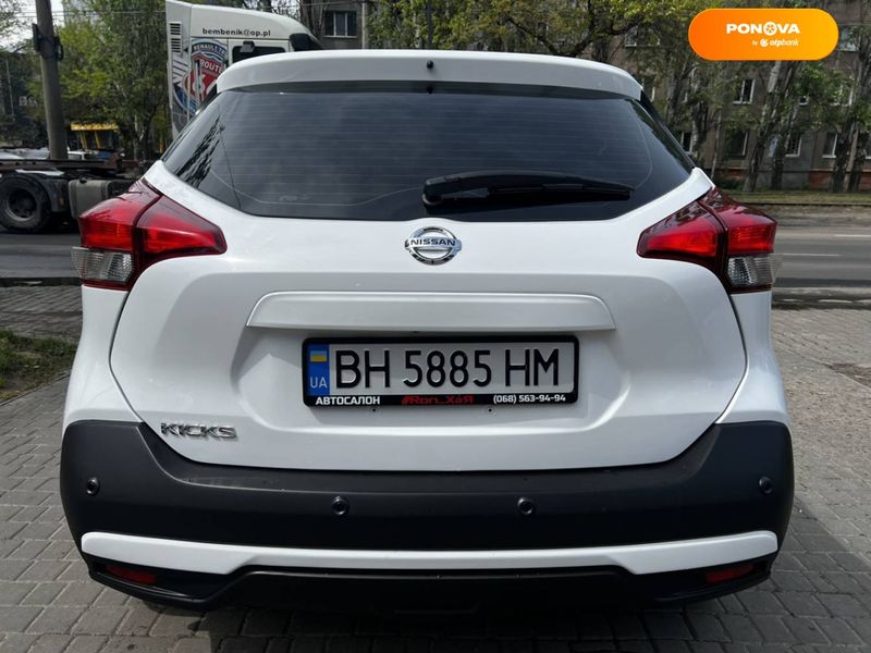 Nissan Kicks, 2020, Бензин, 1.6 л., 40 тыс. км, Внедорожник / Кроссовер, Белый, Одесса Cars-Pr-61670 фото