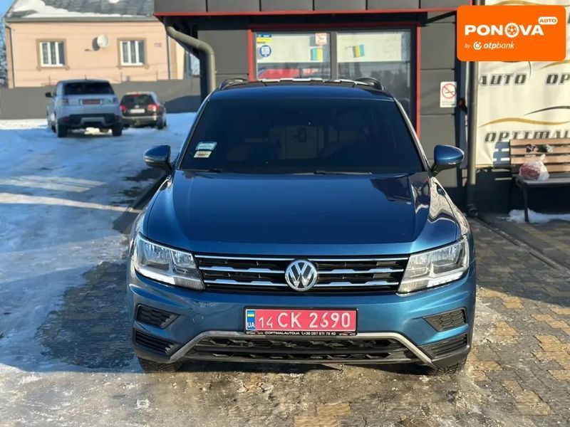 Volkswagen Tiguan, 2020 г., Бензин, 81 тыс. км, Внедорожник / Кроссовер, Синий, Львов AT-10409076 фото