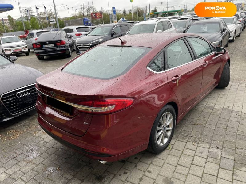 Ford Fusion, 2016, Бензин, 164 тис. км, Седан, Червоний, Львів 39985 фото