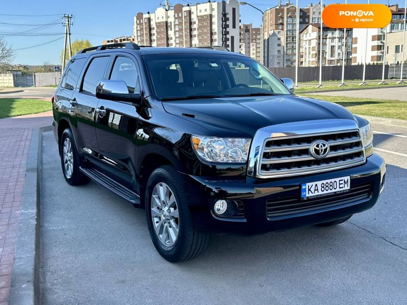 Toyota Sequoia, 2013, Газ пропан-бутан / Бензин, 5.7 л., 290 тис. км, Позашляховик / Кросовер, Чорний, Київ Cars-Pr-54136 фото