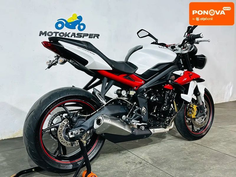 Triumph Street Triple 675, 2014 р., Бензин, 21 тис. км, Мотоцикл Без обтікачів (Naked bike), Білий, Бердичів AT-10422307 фото