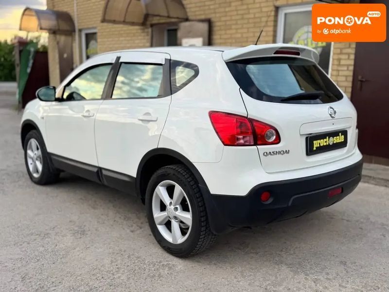 Nissan Qashqai, 2007 р., Газ пропан-бутан / Бензин, 183 тис. км, Позашляховик / Кросовер, Білий, Дніпро (Дніпропетровськ) AT-10417941 фото