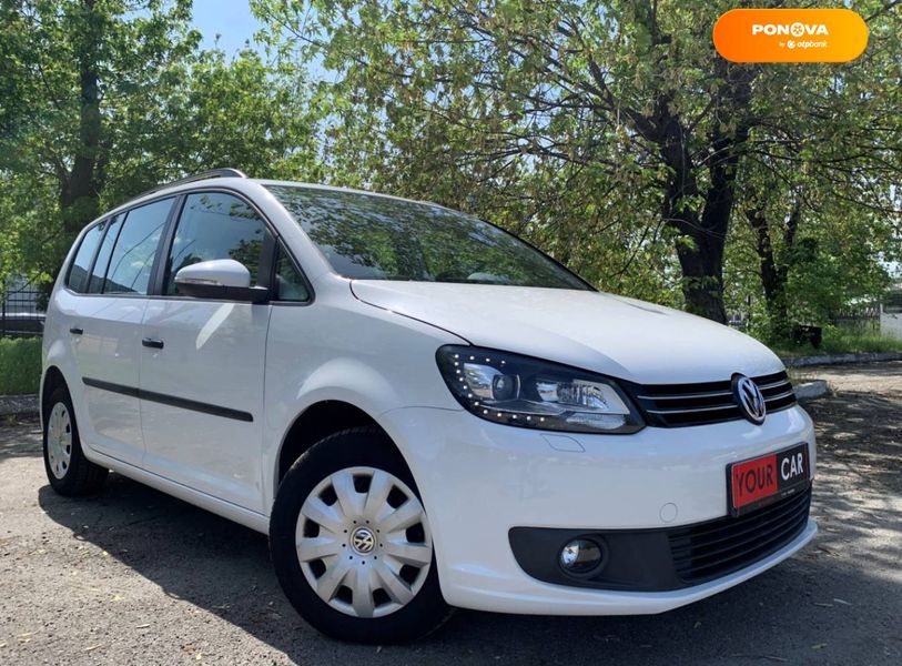 Volkswagen Touran, 2013, Дизель, 1.6 л., 167 тис. км, Мінівен, Білий, Київ 108036 фото