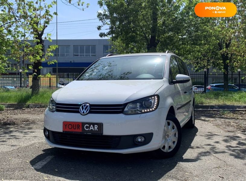 Volkswagen Touran, 2013, Дизель, 1.6 л., 167 тис. км, Мінівен, Білий, Київ 108036 фото