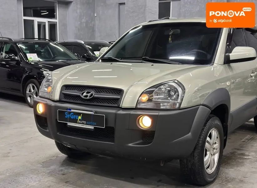 Hyundai Tucson, 2007 г., Газ пропан-бутан / Бензин, 203 тыс. км, Внедорожник / Кроссовер, Бежевый, Каменское (Днепродзержинск) AT-10407535 фото