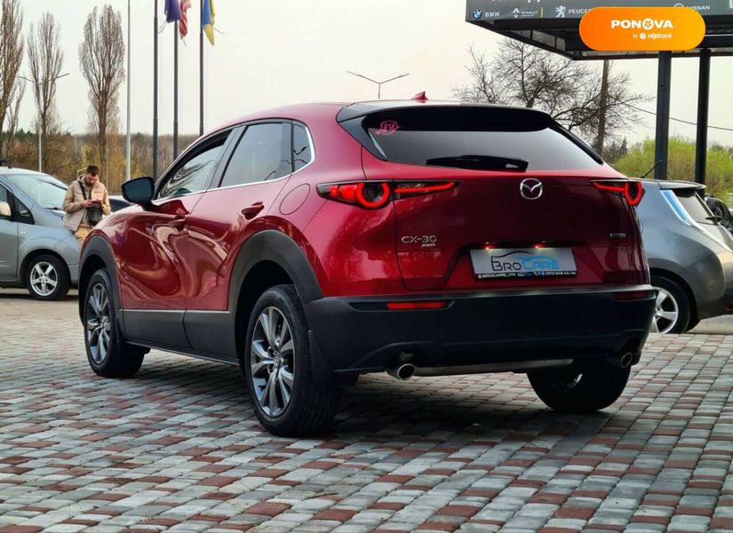 Mazda CX-30, 2022, Бензин, 2.5 л., 8 тыс. км, Внедорожник / Кроссовер, Красный, Винница 32502 фото
