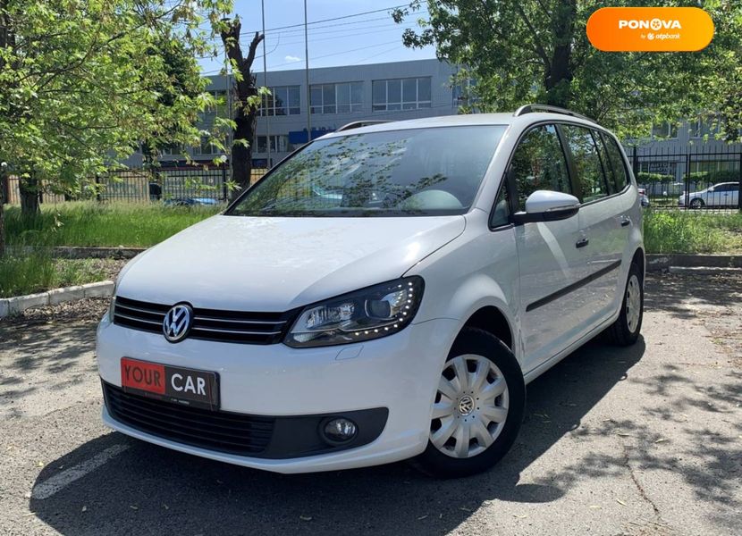 Volkswagen Touran, 2013, Дизель, 1.6 л., 167 тис. км, Мінівен, Білий, Київ 108036 фото