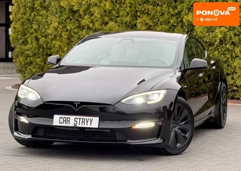 Tesla Model S, 2023 г., Електро, 1 тыс. км, Лифтбек, Чорный, Стрый AT-10406028 фото