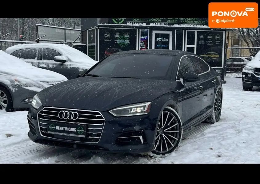 Audi A5, 2018 г., Бензин, 89 тыс. км, Седан, Чорный, Полтава AT-10410341 фото