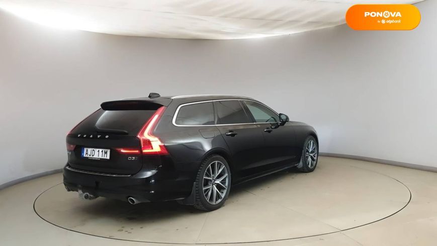 Volvo V90, 2019, Дизель, 2 л., 96 тыс. км, Универсал, Чорный, Киев Cars-EU-US-KR-48594 фото