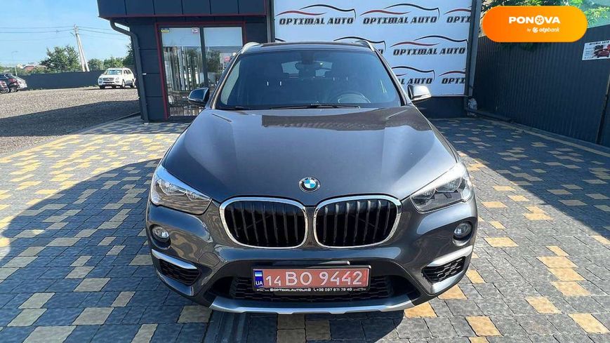 BMW X1, 2016, Бензин, 246 тис. км, Позашляховик / Кросовер, Сірий, Львів 16243 фото