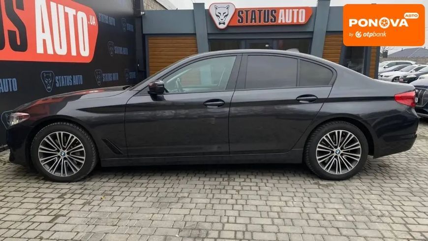 BMW 5 Series, 2017 р., Дизель, 164 тис. км, Седан, Сірий, Вінниця AT-10407382 фото
