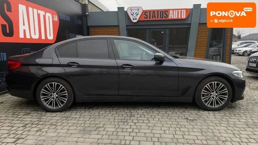 BMW 5 Series, 2017 р., Дизель, 164 тис. км, Седан, Сірий, Вінниця AT-10407382 фото
