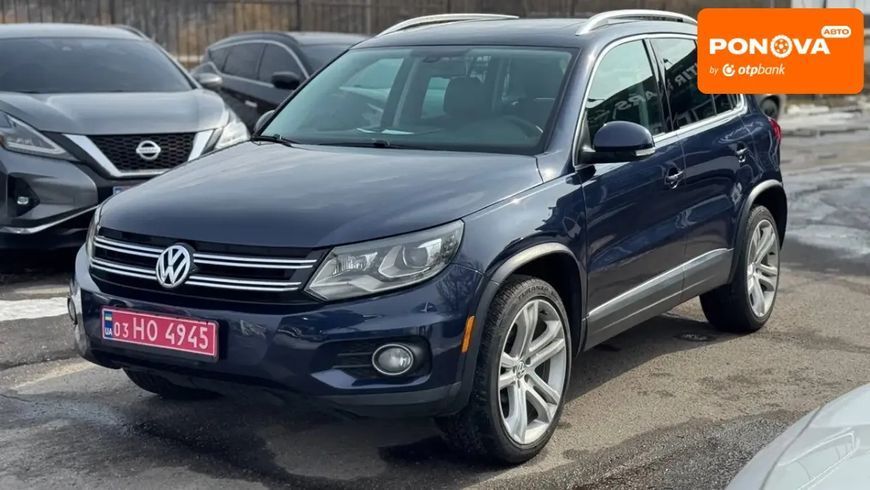 Volkswagen Tiguan, 2016 г., Бензин, 245 тыс. км, Внедорожник / Кроссовер, Синий, Полтава AT-10411261 фото