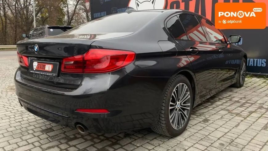 BMW 5 Series, 2017 р., Дизель, 164 тис. км, Седан, Сірий, Вінниця AT-10407382 фото