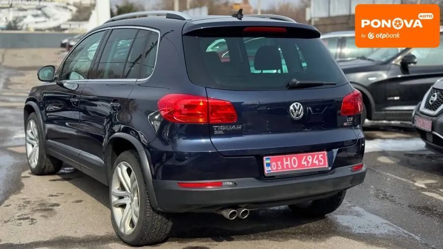 Volkswagen Tiguan, 2016 г., Бензин, 245 тыс. км, Внедорожник / Кроссовер, Синий, Полтава AT-10411261 фото