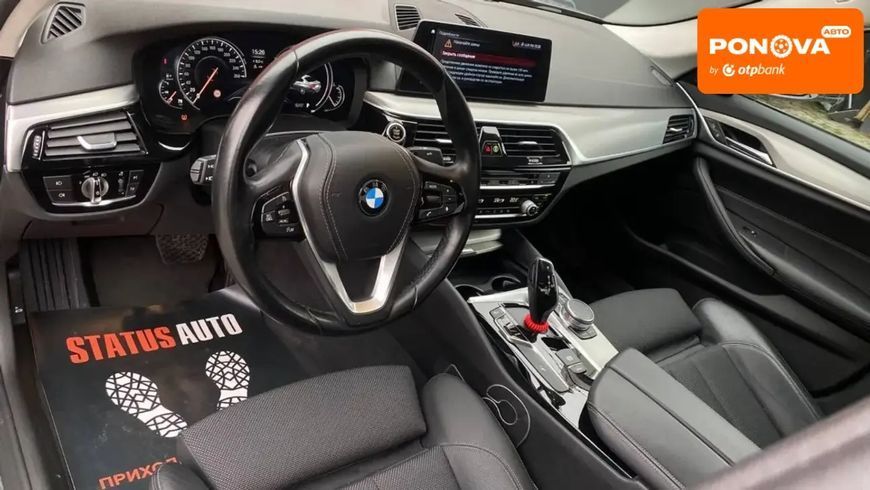 BMW 5 Series, 2017 р., Дизель, 164 тис. км, Седан, Сірий, Вінниця AT-10407382 фото